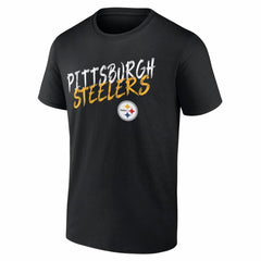 Pittsburgh Steelers Hustle T-Shirt Black - NFL