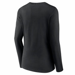 Pittsburgh Steelers Women's Hustle Long Sleeve V-Neck T-Shirt Black - NFL