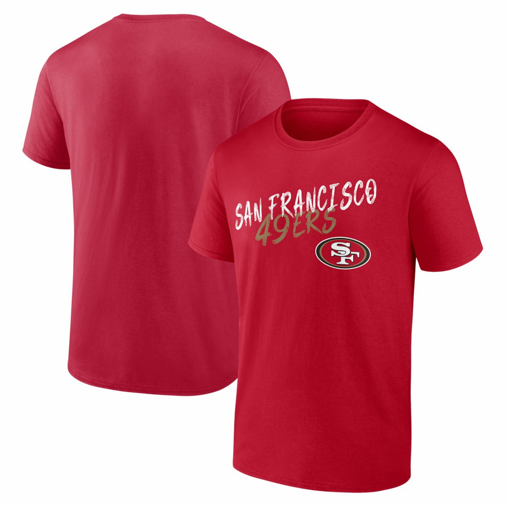 San Francisco 49ers Hustle T-Shirt Scarlet - NFL