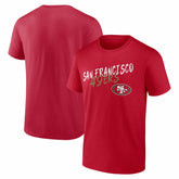 San Francisco 49ers Hustle T-Shirt Scarlet - NFL
