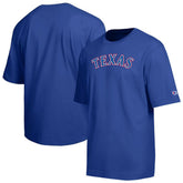 Texas Rangers Champion All Star Chenille Wordmark T-Shirt On Sale