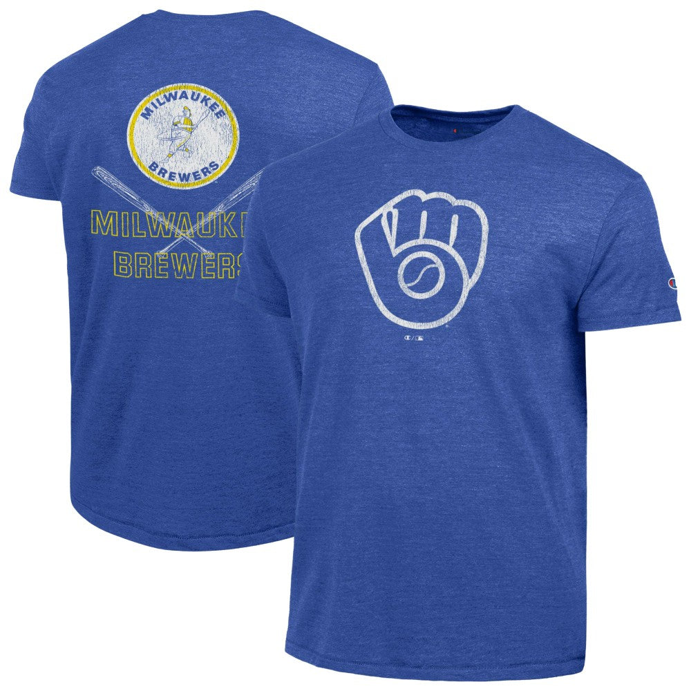 Milwaukee Brewers Champion Tri-Blend T-Shirt Near Me