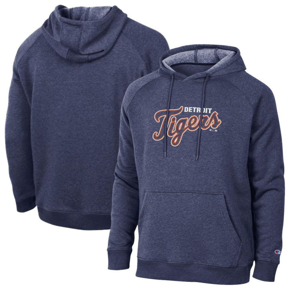 Detroit Tigers Champion Triumph Tri-Blend Raglan Hoodie Sale
