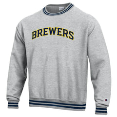 Milwaukee Brewers Champion Reverse Weave Sweatshirt Clearance