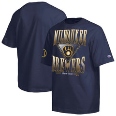 Milwaukee Brewers Champion Traditions Two Locations T-Shirt Lifestyle