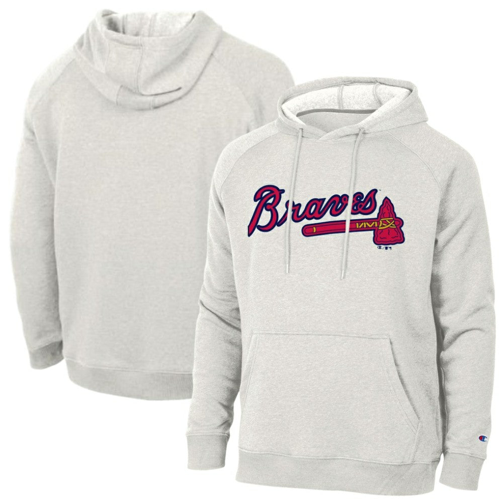 Atlanta Braves Champion Triumph Tri-Blend Raglan Hoodie Clearance