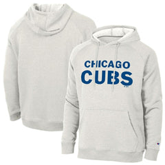 Chicago Cubs Champion Triumph Tri-Blend Raglan Hoodie Clearance
