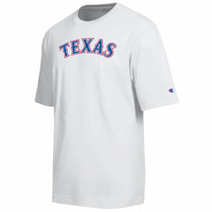 Texas Rangers Champion All Star Arched Chenille Wordmark T-Shirt Sale