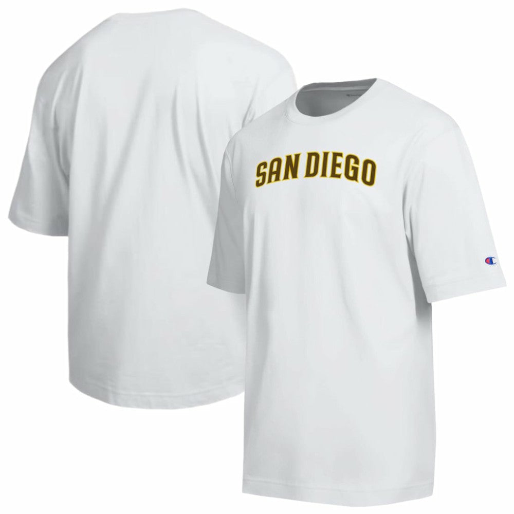 San Diego Padres Champion All Star Arched Chenille Wordmark T-Shirt Clearance