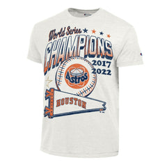 Houston Astros Champion Winning Tradition Cooperstown Tri-Blend T-Shirt Lifestyle