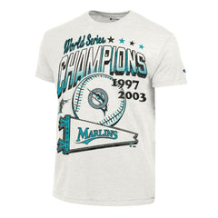 Miami Marlins Champion Winning Tradition Cooperstown Tri-Blend T-Shirt for sale