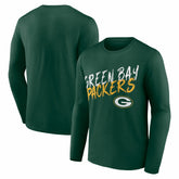 Green Bay Packers Hustle Long Sleeve T-Shirt Green - NFL