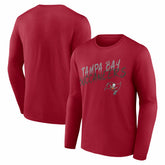 Tampa Bay Buccaneers Hustle Long Sleeve T-Shirt Red - NFL