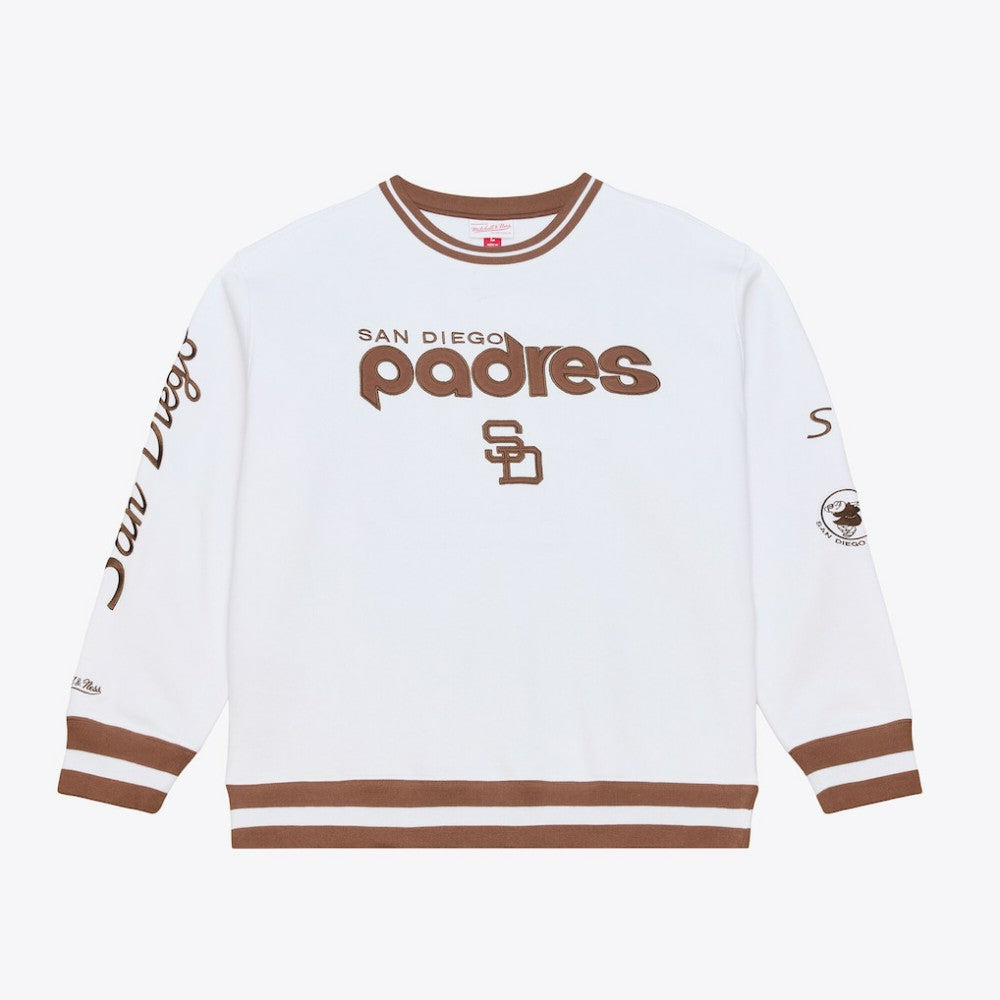 San Diego Padres Mitchell & Ness Arctic Fleece Sweatshirt On Sale