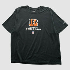 Cincinnati Bengals Reebok 2000s T-shirt Black Vintage - Fanatics