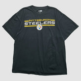 Pittsburgh Steelers NFL 2000s T-shirt Black Vintage - Fanatics