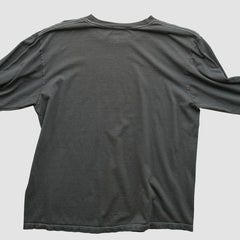 New York Giants Reebok 2008 Long Sleeve T-shirt Charcoal Vintage - Fanatics