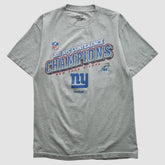 New York Giants Reebok 2011 T-shirt Heather Gray Vintage - Fanatics
