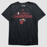Adidas - Miami Heat 2013 T-shirt - Black Vintage