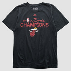 Adidas - Miami Heat 2013 T-shirt - Black Vintage