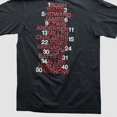 Adidas - Miami Heat 2013 T-shirt - Black Vintage