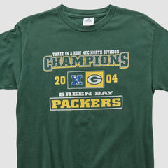 Green Bay Packers Alstyle 2004 T-shirt Green Vintage - Fanatics