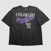 Colorado Rockies Hanes 90s T-shirt for sale
