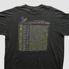 Houston Texans NFL 2000s T-shirt Charcoal Vintage - Fanatics