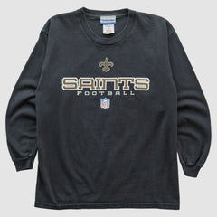 New Orleans Saints Reebok 2000s Pullover Sweatshirt Black Vintage - Fanatics