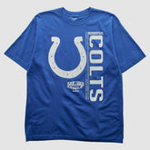 Indianapolis Colts Reebok 2010 T-shirt Blue Vintage - Fanatics