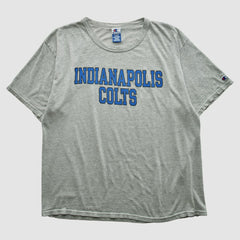 Indianapolis Colts Champion 2000s T-shirt Heather Gray Vintage - Fanatics