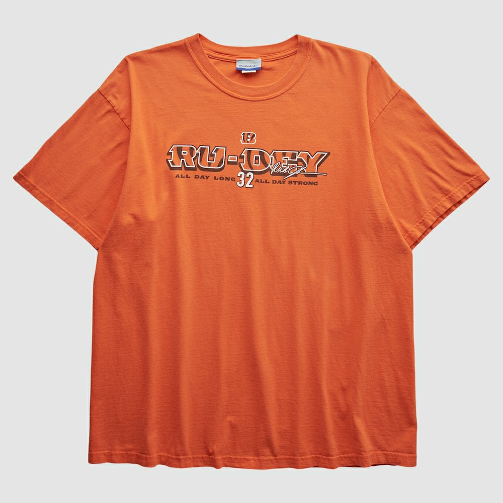 Cincinnati Bengals Reebok 2000s T-shirt Orange Vintage - Fanatics