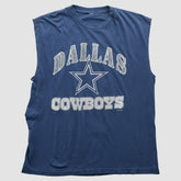 Dallas Cowboys 90s Tank Navy Vintage - Fanatics