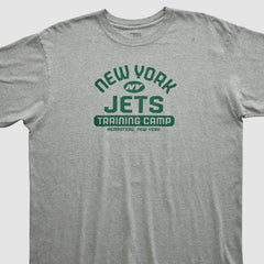 New York Jets Reebok 2000s T-shirt Heather Gray Vintage - Fanatics