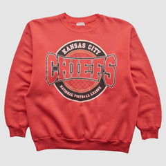 Kansas City Chiefs Hanes 90s Pullover Sweatshirt Red Vintage - Fanatics