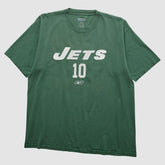 New York Jets Reebok 2000s T-shirt Green Vintage - Fanatics