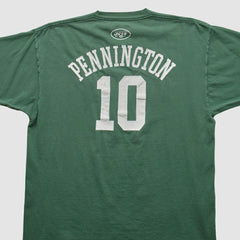 New York Jets Reebok 2000s T-shirt Green Vintage - Fanatics