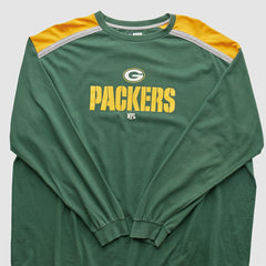 Green Bay Packers NFL 2000s Long Sleeve T-shirt Green Vintage - Fanatics
