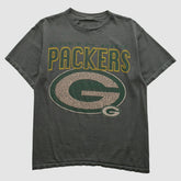 Green Bay Packers 2000s T-shirt Charcoal Vintage - Fanatics
