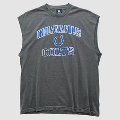 Indianapolis Colts Team Edition Apparel 2010s Tank Dark Heather Gray Vintage - Fanatics
