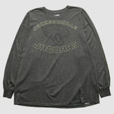 Jacksonville Jaguars NFL 2000s Long Sleeve T-shirt Dark Heather Gray Vintage - Fanatics