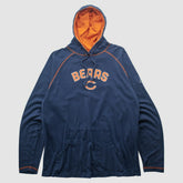 Chicago Bears Reebok 2000s Hooded Pullover Sweatshirt Navy Vintage - Fanatics