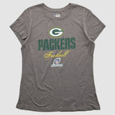 Green Bay Packers NFL 2000s T-shirt Heather Gray Vintage - Fanatics