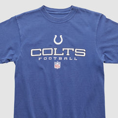Indianapolis Colts Reebok 2000s T-shirt Blue Vintage - Fanatics