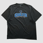 Indianapolis Colts Reebok 2000s T-shirt Black Vintage - Fanatics