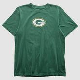 Green Bay Packers Reebok 2000s T-shirt Green Vintage - Fanatics