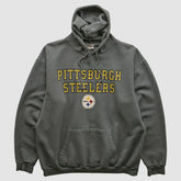 Pittsburgh Steelers NFL 2000s Hooded Sweatshirt Black Vintage - Fanatics