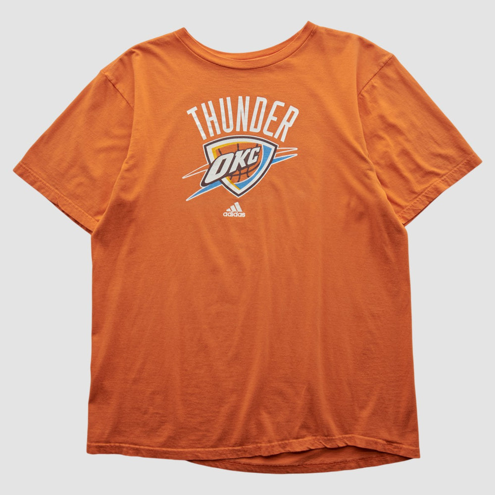 Vintage - Oklahoma City Thunder Go-to Tee 2010s T-shirt - Orange Vintage