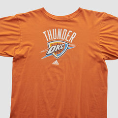 Vintage - Oklahoma City Thunder Go-to Tee 2010s T-shirt - Orange Vintage