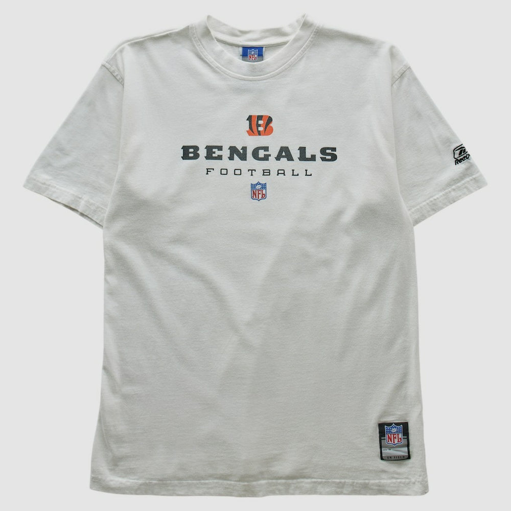 Cincinnati Bengals Reebok 2000s T-shirt White Vintage - Fanatics